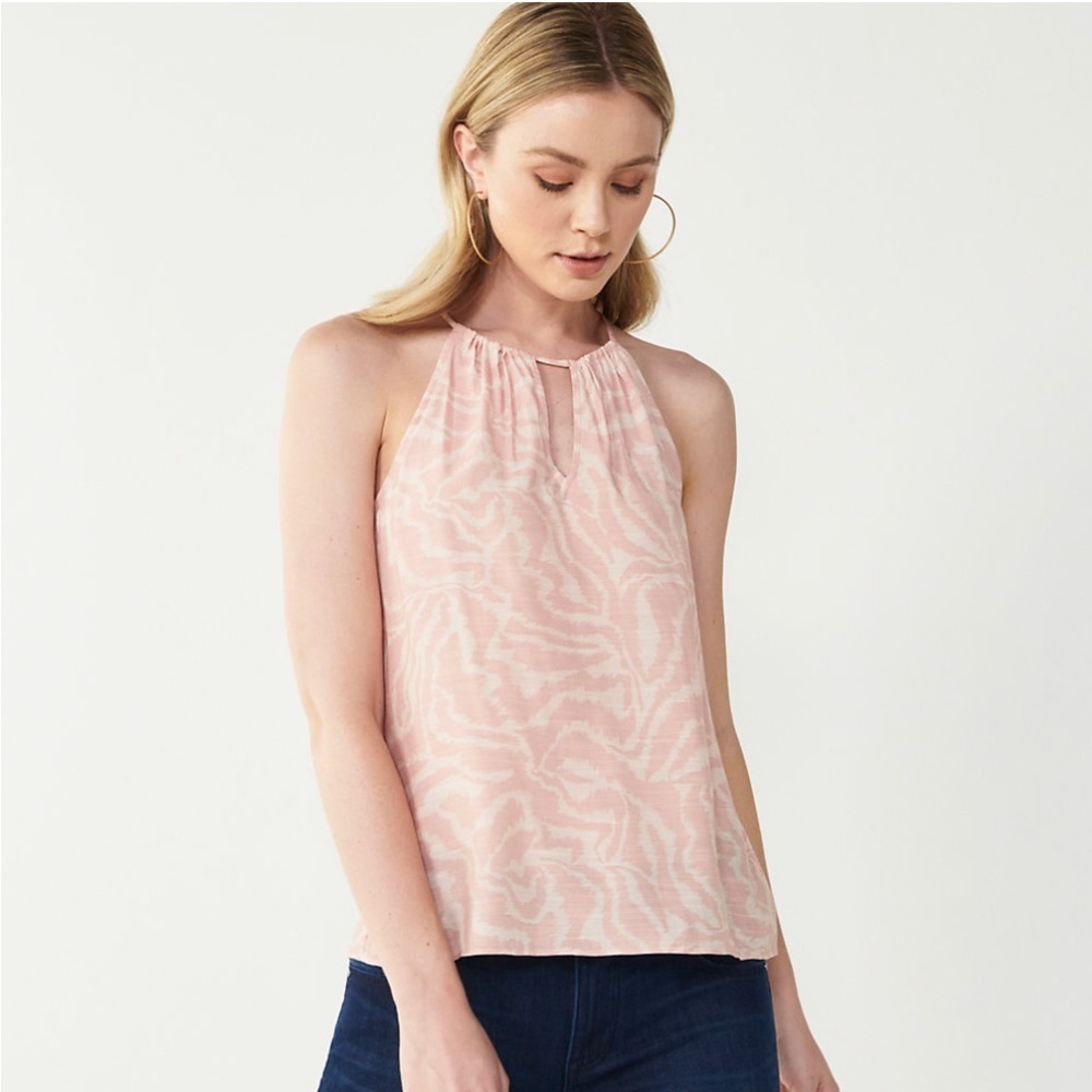 Women’s Nine West High Neck Keyhole Tank